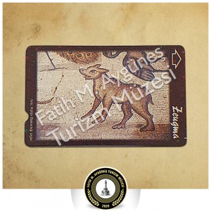 Zeugma Temalı Telefon Kartı